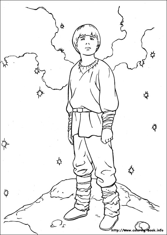 Star Wars coloring picture